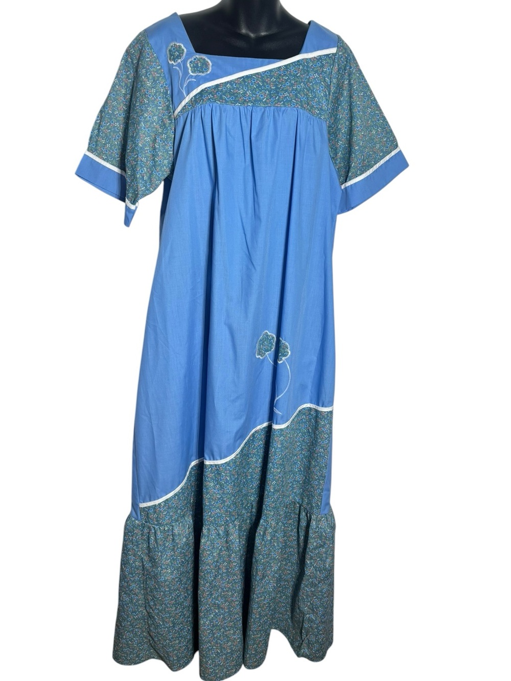Liberty house liberty Londonโ vintage maxi dress prairie cottagecore floral